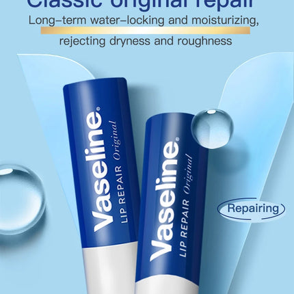Vaseline 1/2/3/4/5/10/15pcs Moisturizing Lipstick Base Moisturizer Makeup Natural Plant Lip Care Petrolatum Jelly Lip Balms