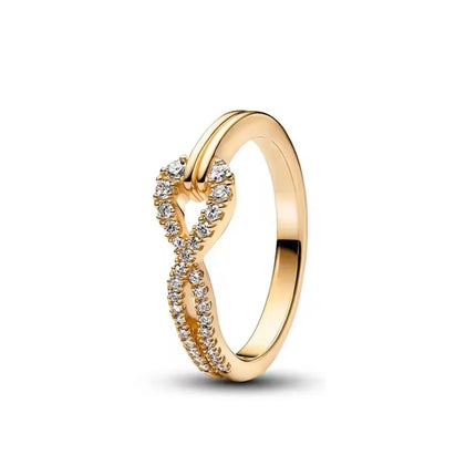 2026 Hot Selling 925 Silver, Heart-shaped, Butterfly,Flower Ring, Suitable for European Women's Exquisite Charm Jewelry Gifts ﻿