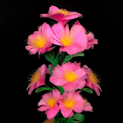 High-quality color stick shrink magic wand to flower sunflower female magician magic tricks prop  Illusions Gimmick bar show