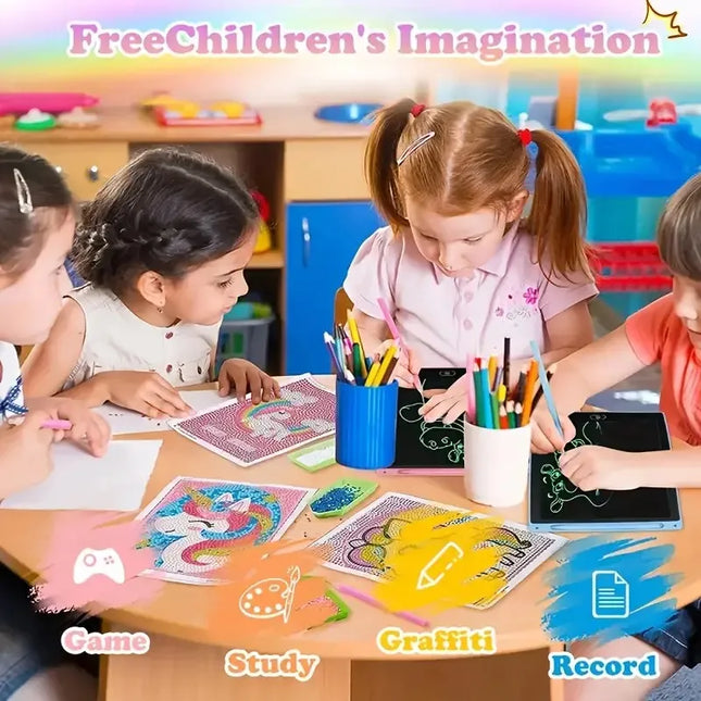 21.59cm Colorful Best-Selling Large-Sized Electronic Tablets, Suitable for Children, Reusable Drawing Boards for Drawing and Writing, Ideal as Gifts for Parties, New Year, and Christmas