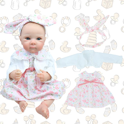 New Doll Clothes Suits Fit for 48-50CM Baby Doll 18-20inch Reborn Baby Doll Clothes Accessories Clothes Suit for Generation Doll