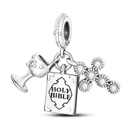 Inlaid Zircon Charm Beads 925 Sterling Silver Color Love Heart Snake Dangle Fit Original Bangle Bracelet Charms Pendant Jewelry
