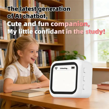 MACH-For Kids Adults Compatible Xiaozhi AI Intelligent Robot For Companion Story Telling Chat Emotional Pet Gift