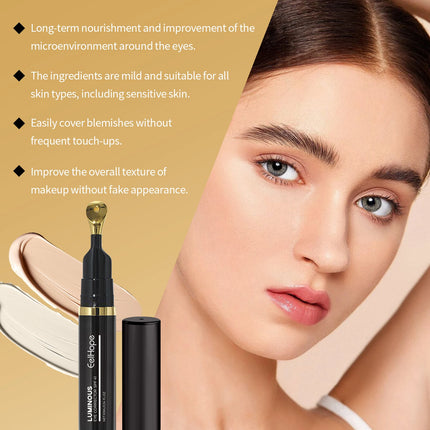 Dark Circles Concealer Stick Under Eye Cover Acne Pigmentation Blemishes Coverage Waterproof Lightweight Natural Daily Makeup