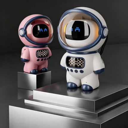 2026 New AI Smart Voice Chat Robot Bluetooth Speaker Digital Alarm Clock Sleep Aid Night Light Kids Home Companion Festival Gift
