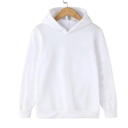 New autumn and winter warm children's hoodie pullover for boys and girls, casual cute cartoon children's hoodie