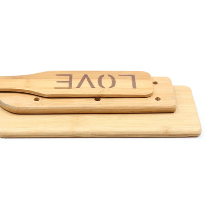 Erotic Smooth Bamboo Wood Board Beat Whip Sex Toys for Couple Slave Bondage Spanking Paddle Play Sexy Shop