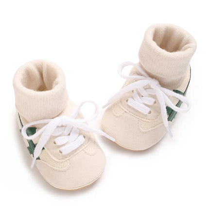 Spring and Autumn New Baby Shoes for Boys and Girls 0-1 Year Old Baby Shoes Socks Integrated Warm Sports Walking Shoes