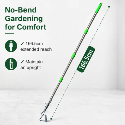 Gardening Weeding Rake Hoe Multifunctional Agricultural Soft Soil Shovel Turf Vegetable Garden Weeder Hand Tool