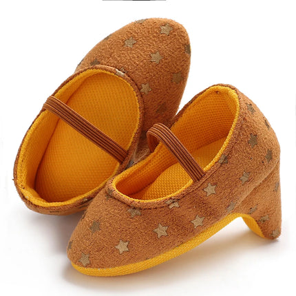 Spring Autumn Girl Baby Children's Shoes with Beautiful Bow Detail High Heels Design for Little Princess Footwear