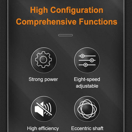 Wireless Car Polisher 12V 2800-5500rpm Cordless Car Polishing Machine Electric Polishing Wax Tool Noiseless 8 Variable Speeds
