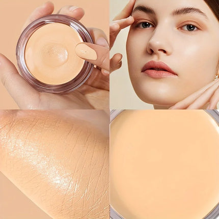 Full coverage foundation - matte finish, creamy texture, strong coverage, moisturizing, oil control, pore minimizing, non-greasy