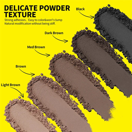 Sevich 10g Hairline Powder Hair Fiber Powder Capillary Filling Hair Shadow Waterproof Hairline Edge Control Makeup Concealer