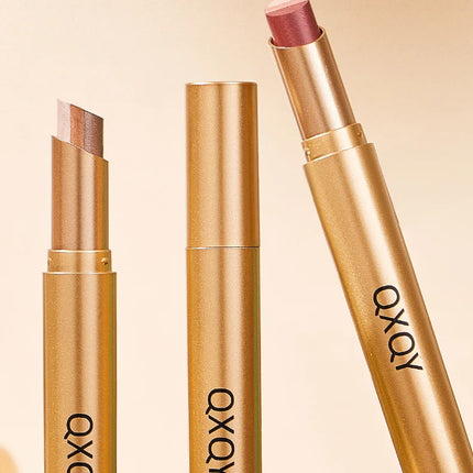 Three-Color Glitter Eyeshadow Stick Matte Long-Lasting Easy to Color Eye Makeup Stick for Effortless Look Enhancement