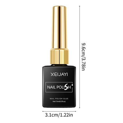 XEIJAYI 15ML White Regular Nail Polish for Semi Permanent Base Top Coat Manicure Soak Off Varnishes Nail Art esmalte de uñas