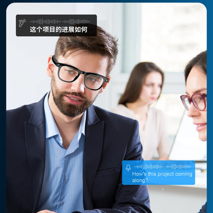 2 in1 4K Smart AI Glasses 800W pixel AI Shooting Camera HD Photo Video Voice Call Translation Waterproof Bluetooth AI Glasses