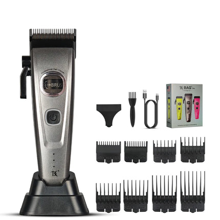 Professional Hair Clipper DKBAG 7500RPM External Rotor Brushless Motor Barber DLC Echo Blade Base Charger Hair Trimmer for Man