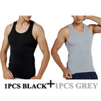 BLACK 1PCS GREY 1P / XXL