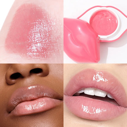 Korean Lip Sleeping Mask Overnight Hydration Repair Balm For Dry Chapped Lips Care Beauty Treatment Gel