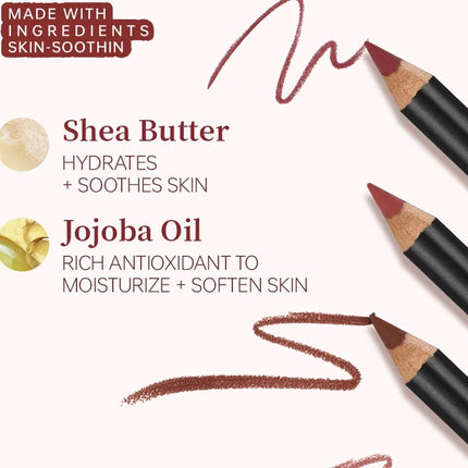 Waterproof Velvet Matte Lip Liner, Long Lasting Non-Smudge Lip Pencil, Smooth Lip Contour Makeup Gift for Women and Girls