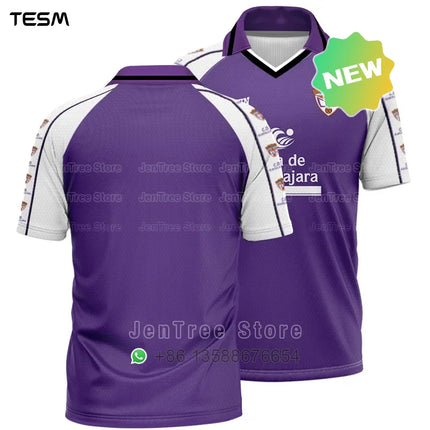 TESM Summer POLO Shirt Men Summer Sports V-neck T-shirt Street Trendy Short Sleeve 3D HD Print T-shirt