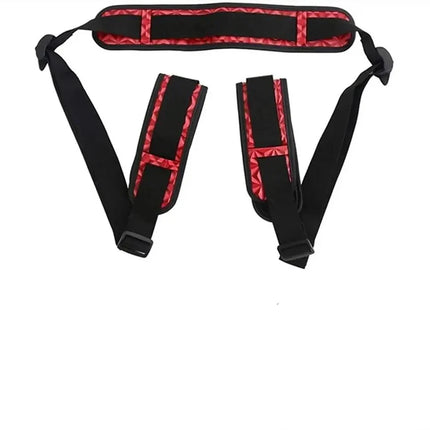 SM Slave Couple Erotic Games Sex Toy BDSM Leg Restraint Open Thigh Bondage Gear Couple Sexual Position Assist Sex Strap System