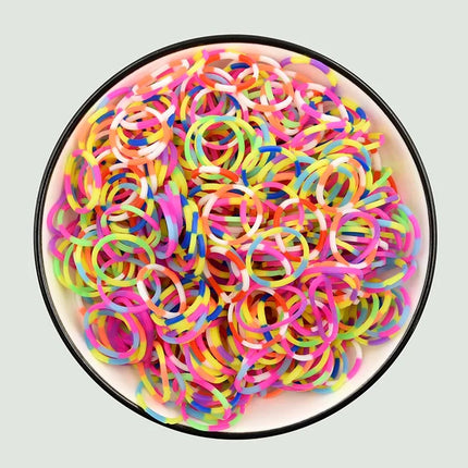 600 Diy Toys Rubber Bands Bracelet for Kids or Hair Craft Loom Bands Refill Rubber Band Make Woven Bracelet DIY Christmas Gift