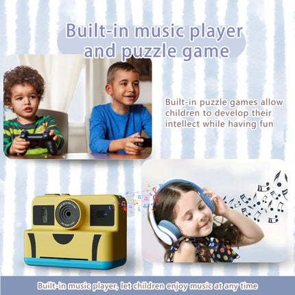 Children Digital Camera Instant Print for Kids Thermal Print Camera Instant Photo Printing Camera Video Toys Christmas present