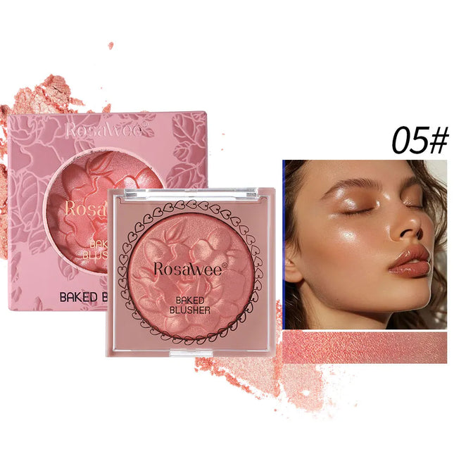 6-color face highlighting and contouring palette in a waterproof and sweatproof formula for music festivals and parties