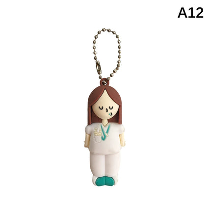 Ampoule Bottle Opener Keychain Syringe-Shaped Cutter Nurse Doctor Ampoule Bottle Opener Aid Medication Vial Breaker Tool