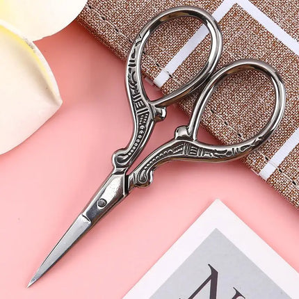 Stainless Steel Sewing Scissors Embroidery Knitting Cross Stitch Shear Tailor Needlework Tool DIY Handcraft Sewing Accessories