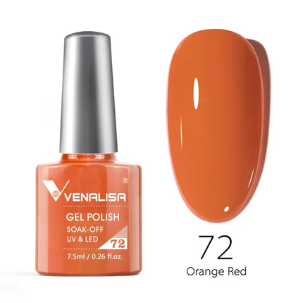 7.5ml Venalisa Nail Gel Polish HEMA FREE TPO FREE Full Coverage Semi Permanent Soak Off UV LED Gel Nail Polish Gel Varnish