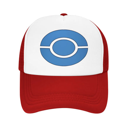 Ash Ketchum pokemoned Baseball Cap For Man Woman Summer Cooling Mesh Side Hats Caps Adjustable Fit For Casual Headwear