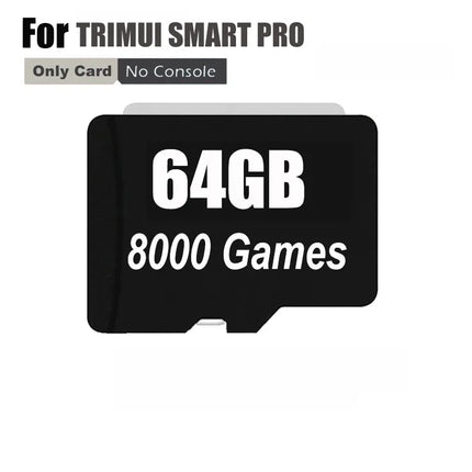 SD Card For Trimui Smart Pro Handheld Game Console 4.96''IPS Screen Linux System Joystick RGB Lighting Smartpro TF Game Card