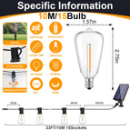 33FT-10M 15BULB / Remote Control