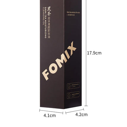 FOMIX Black Tea Moisturizing Cleansing Oil Moisturizing Dry Skin Without Drying Deep Cleansing Facial Makeup Remover