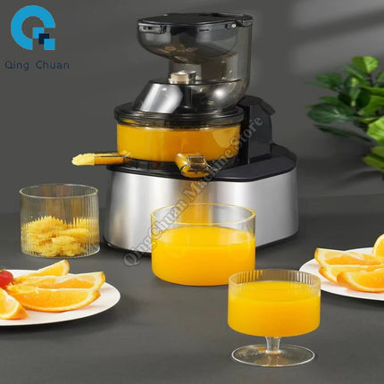 Juicer Stainless Steel Juicer Commercial Large Caliber Slag Juice Separation Fresh Juice Home Ice Cream Fruit Juicer