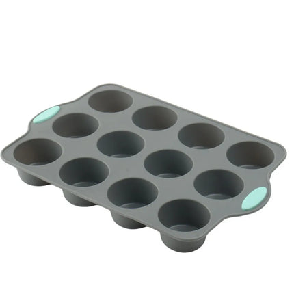Silicone Bread Muffin Mold Heat Resistant Oven Pan Non-Stick Kitchen Bakeware Cake Pan Set 3D Cake Mold Pastry Baking Loaf Tool