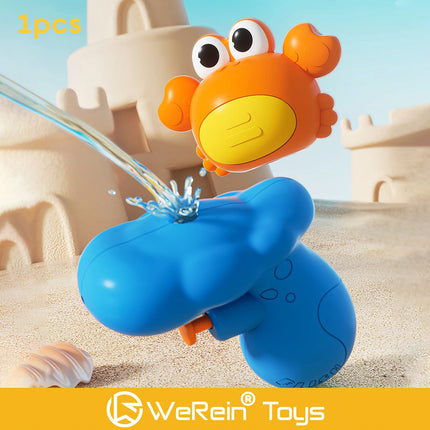 Mini Water Gun Toy Ocean Animal Cute Shape Playful Swimming Water Sprinkler Kids Outdoor Game Animal Themed Toys