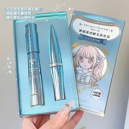 Silk Fiber Black Mascara Waterproof Long Lasting Extension Eyelashes Lengthening Curling Mascara Black Eyelash Makeup Cosmetic