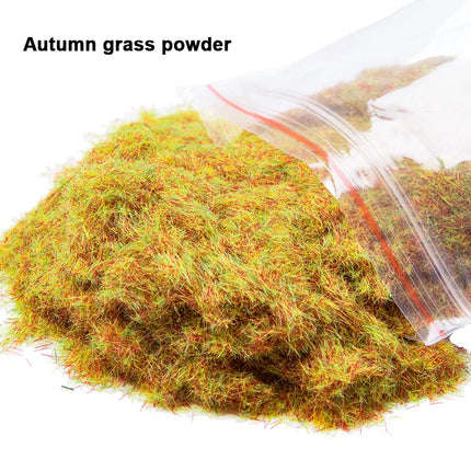3MM Static Grass Powder Turf Flocking Nylon Materials Diy Building Sand Table Model Scene Layout Diorama Kits 30G/60G