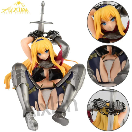 16CM Japanese Anime Valerie Female Knight Bunny Sexy Girl PVC Action Figure Collectible Model Toys Kid Gift