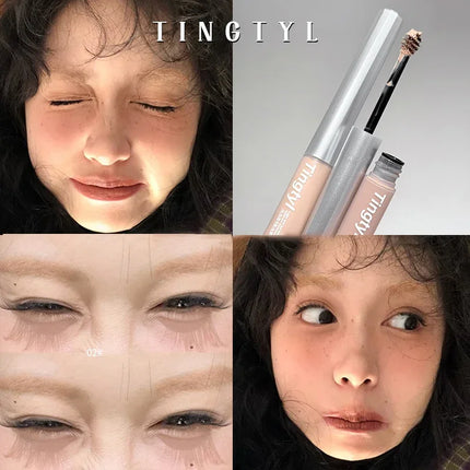 Mist Almond Natural Eyebrow Enhancer Dye Gel Tint Mascara Waterproof Lasting Quick Dry Dyeing Brow Tattoo Tinted Cream Makeup