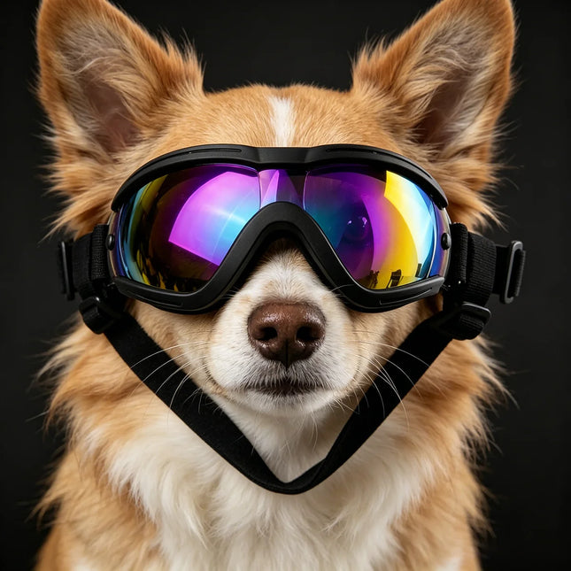 1pc UV Protective Goggles for Dogs Cat Sunglasses Cool Protection Eyewear for Small Medium Dogs Outdoor Riding Pets Accessory