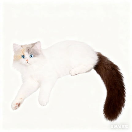 2026 Realistic Calico Cat Plush Backpack - Lifelike Stuffed Animal Purse, Cute Collectible Doll Gift for Cat Lovers