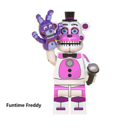 WM6097 WM6170 WM6173 V1004 Blocks Anime Nightmare Games Bricks Toy Dolls Model Building Blocks Toys Gifts Assemble Toys