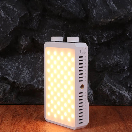 40W RGB LED Camera Light 4400mAh Battery CRI/TLCI 90+ Mini LED Video Lamp 3 Color Light with Tripod Portable Camera Fill Lamp