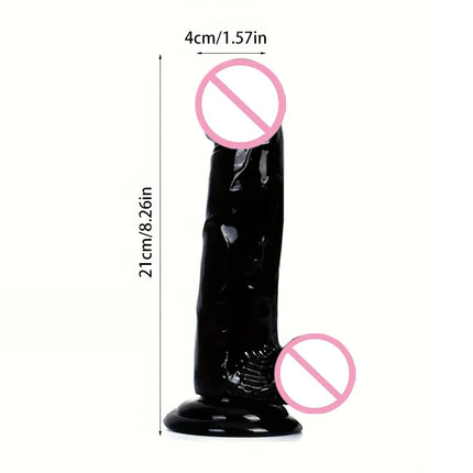 1pc Silicone Jelly Dildo For Female MasturbationSilicone Female Sex Toy Anal Plug Dildo Vaginal Stimulation Dildo Adult Couple F