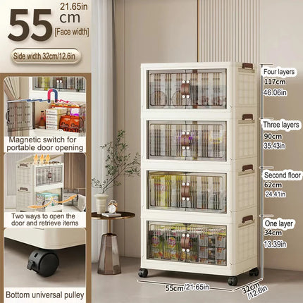 Folding Storage Cabinet Wardrobe / Armoire Rangement Pliable