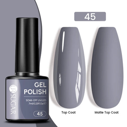 UR SUGAR 7.5ml Dark Wine Red Nail Gel Polish Autumn Gel Paint Nail Art Semi Permanent Nail Art Manicure Soak Off LED UV Nail Gel